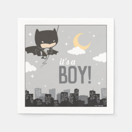 Batman Toppen Hero Baby Shower Pappersservett