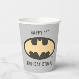 Batman Toppen Hero Första födelsedag Pappra Kopp