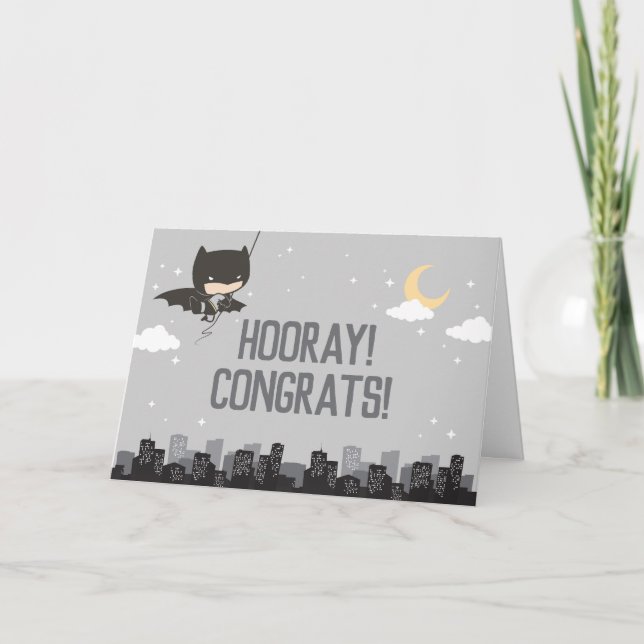 Batman Toppen Hero Grattiss Kort (Framsida)
