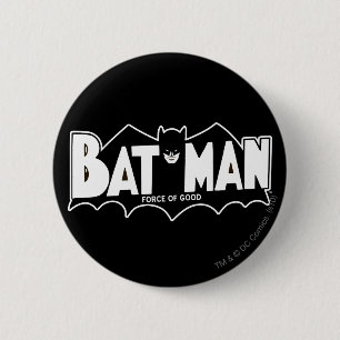 Batman Tvångseffekt för Bra 60-talets Logotyp Knapp