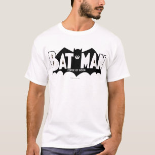Batman Tvångseffekt för Bra 60-talets Logotyp Tee Shirt