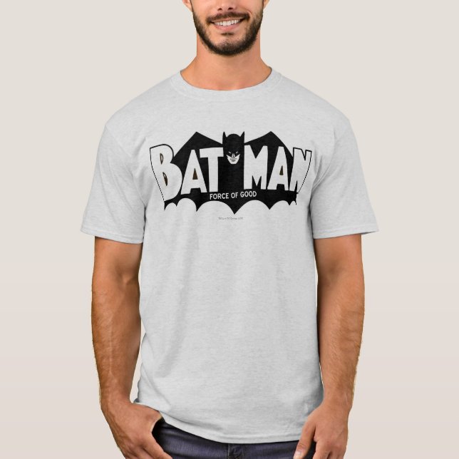 Batman | Tvångseffekt för Bra 60-talets Logotyp Tröja (Framsida)
