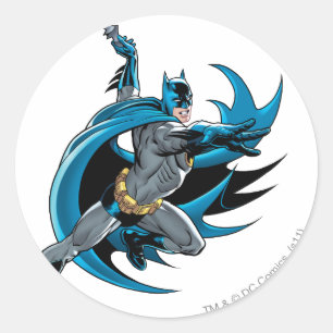 Batman Twists Runt Klistermärke