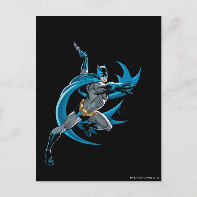 Batman Twists Vykort (Framsida)