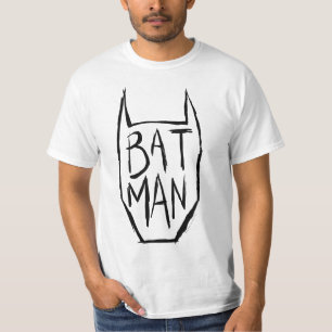 Batman Type in Head T Shirt