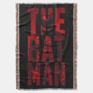 Batman Typography Cutout Filt