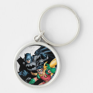 Batman Urban Legends - CS3 Rund Silverfärgad Nyckelring