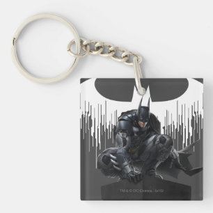 Batman utförd på en pelare