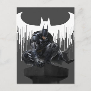 Batman utförd på en pelare vykort