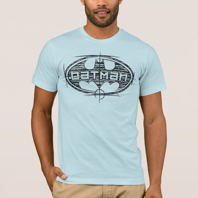 Batman | Utkast till Logotyp Tee (Framsida)