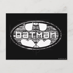Batman Utkast till Logotyp Vykort