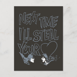 Batman Valentine Cather - jag sticker ditt hjärta Helg Vykort