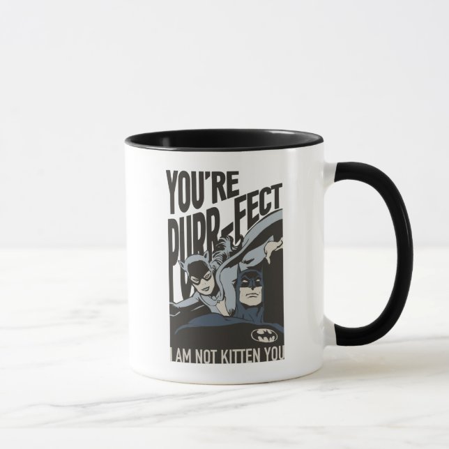 Batman Valentine | Catshe - You are Purr-fect Mugg (Höger)