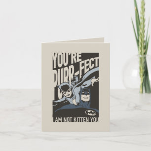Batman Valentine   Catwoman - Du är underbar Anteckningskort