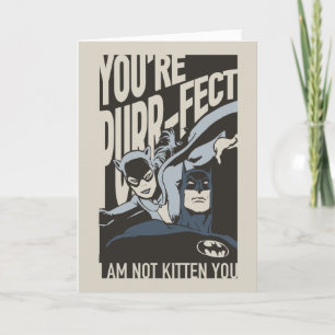 Batman Valentine Catwoman - Du är underbar Helgkort