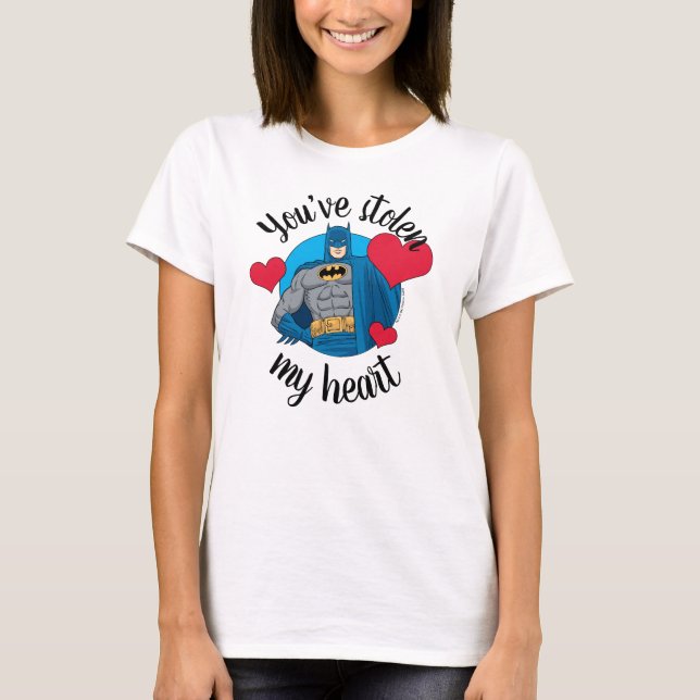Batman Valentine | Du har stulnat mitt hjärta T Shirt (Framsida)