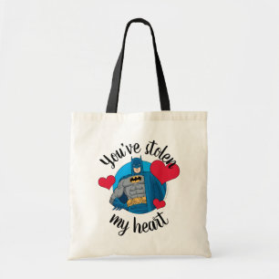 Batman Valentine Du har stulnat mitt hjärta Tygkasse