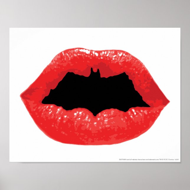 Batman Valentine | FLADDERMUS LÄPPAR Poster (Framsidan)