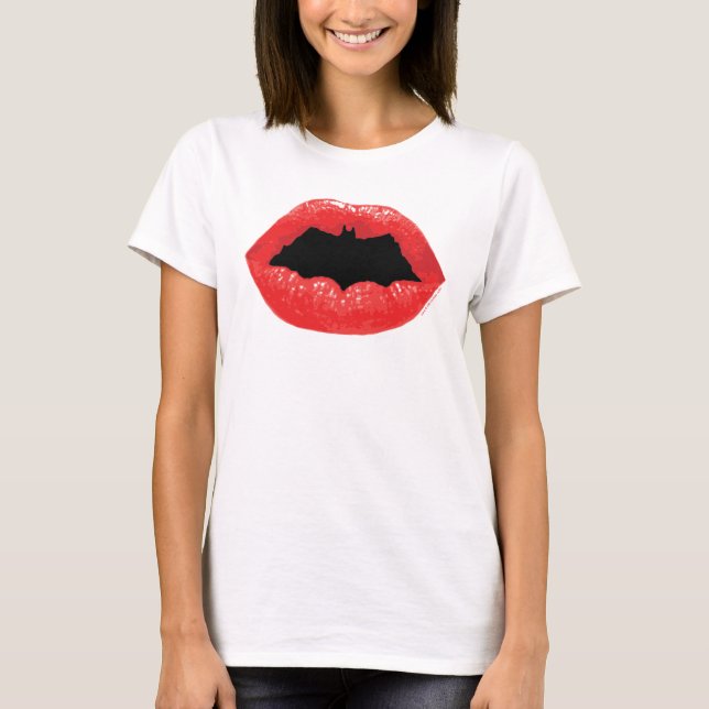 Batman Valentine | FLADDERMUS LÄPPAR T Shirt (Framsida)