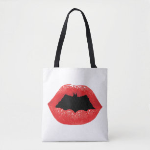 Batman Valentine FLADDERMUS LÄPPAR Tygkasse