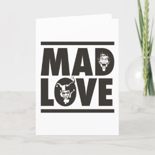 Batman Valentine   Joker & Harley - Mad Kärlek Helgkort