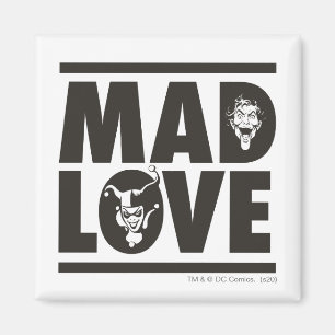 Batman Valentine Joker & Harley - Mad Kärlek Magnet