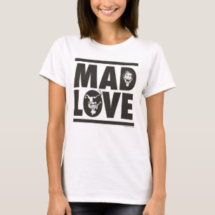 Batman Valentine   Joker & Harley - Mad Kärlek T Shirt