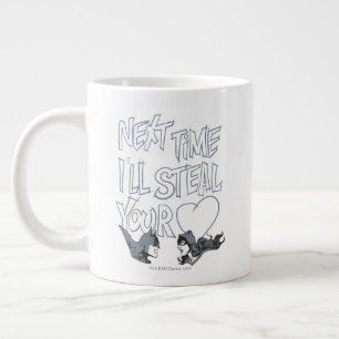Batman Valentine Katter - jag ska stoppa ditt hjä Jumbo Mugg