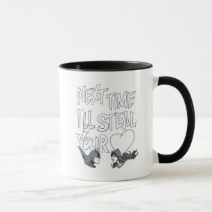 Batman Valentine Katter - jag ska stoppa ditt hjä Mugg