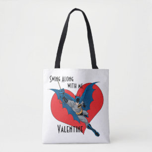Batman Valentine Sväng tillsammans med mig Tygkasse