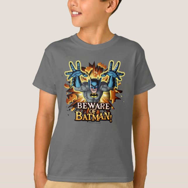 Batman | Var försiktig med Batman T Shirt (Framsida)