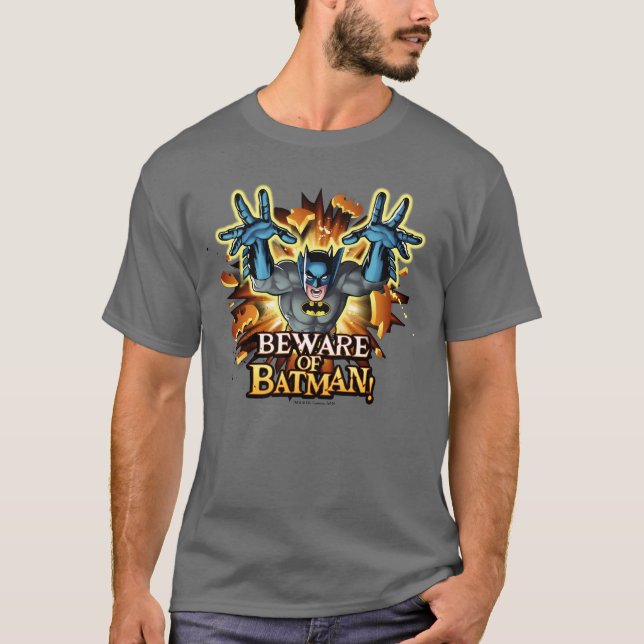 Batman | Var försiktig med Batman T Shirt (Framsida)