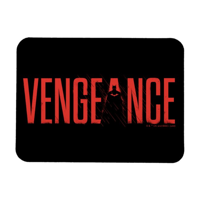 Batman Vengeance Silhouette Magnet (Horisontell)