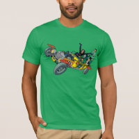 Batman Villains in Jokermobile