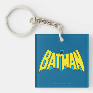 Batman Vintage Gult blå Logotyp