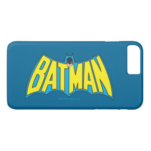 Batman   Vintage Gult blå Logotyp 2