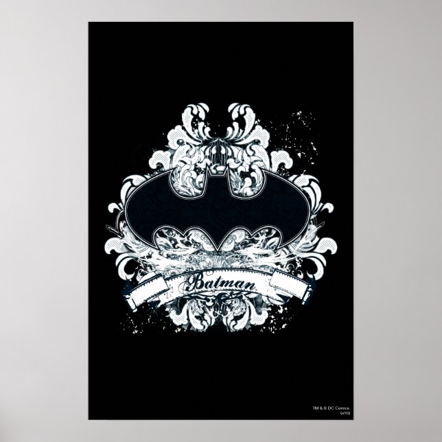 Batman Vintage Urban Grunge Poster (Framsidan)