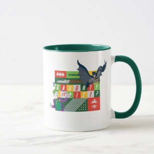 Batman vs Joker "Naughty or Nice" Mugg