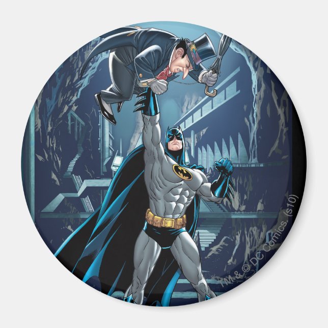 Batman vs. Penguin Magnet (Framsidan)