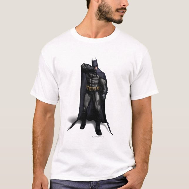 Batman Wiping Hans Brow Tee Shirt (Framsida)