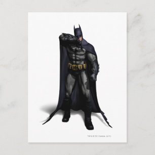 Batman Wiping Hans Brow Vykort