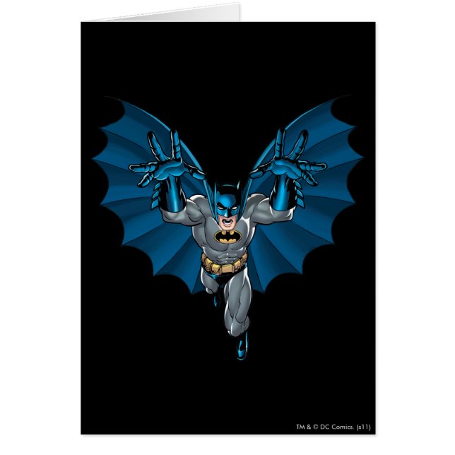 Batman Yells Hälsningskort (Framsidan)