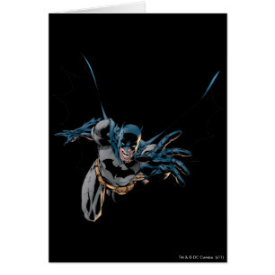 Batman Yells och lungor Hälsningskort