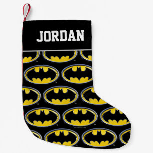 Batmansymbol  Klassisk Logotyp Liten Julstrumpa