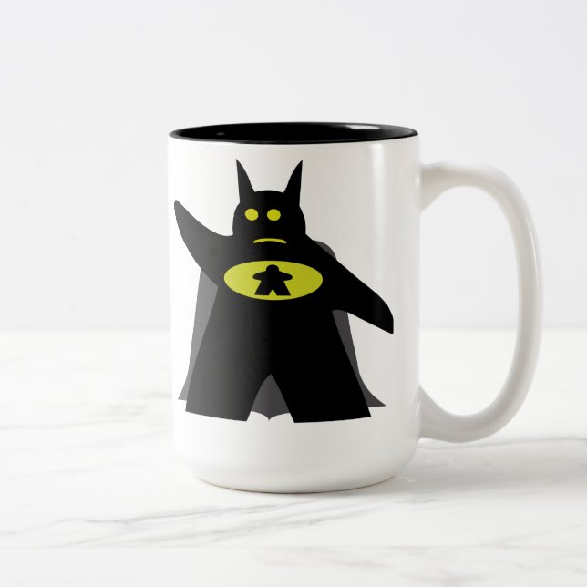 Batmeeple Tasse Två-Tonad Mugg (Höger)