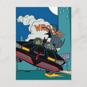 Batmobile Vroom! Vykort