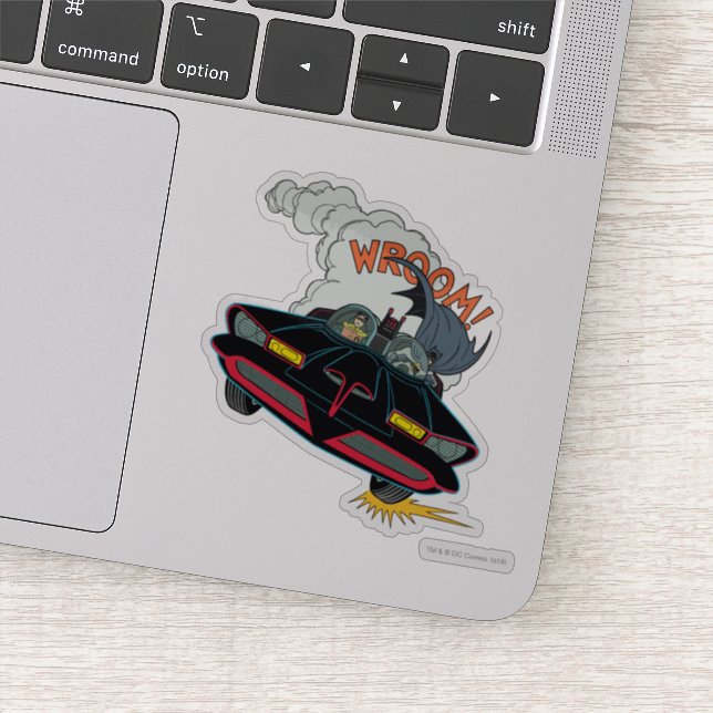BatMobile Wroom! Klistermärken (Detalj)