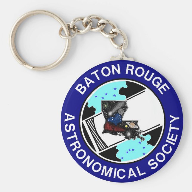 Baton Rouge Astronomical Society Nyckelring (Framsidan)