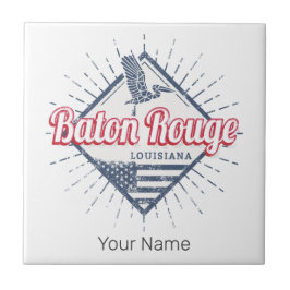 Baton Rouge City Louisiana United Stater USA Kakelplatta