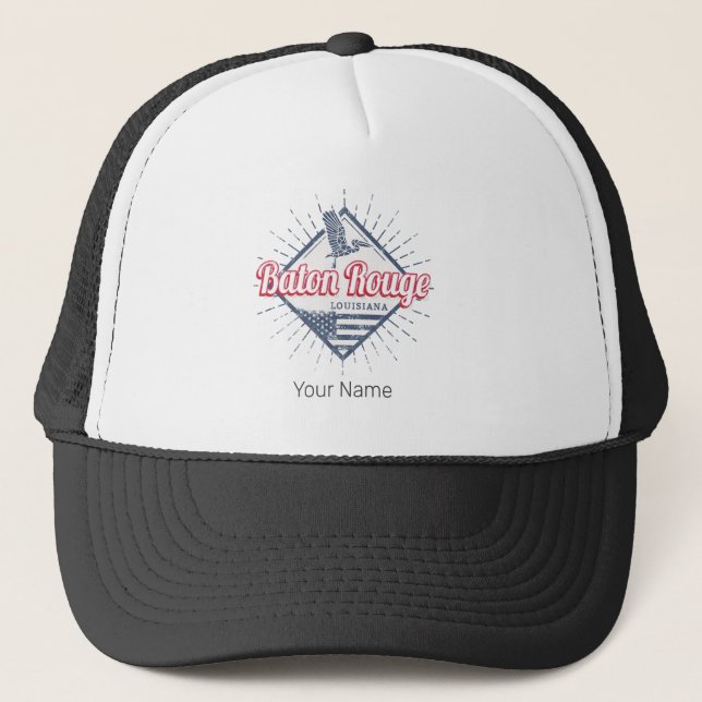 Baton Rouge City Louisiana United Stater USA Keps (Framsida)